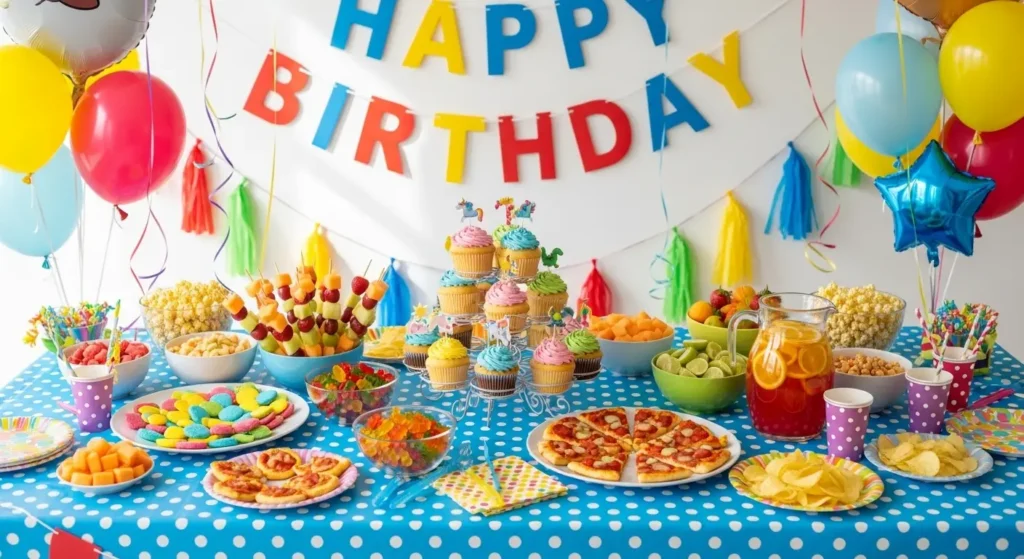 Easy Party Recipes for Kids’ Birthdays
