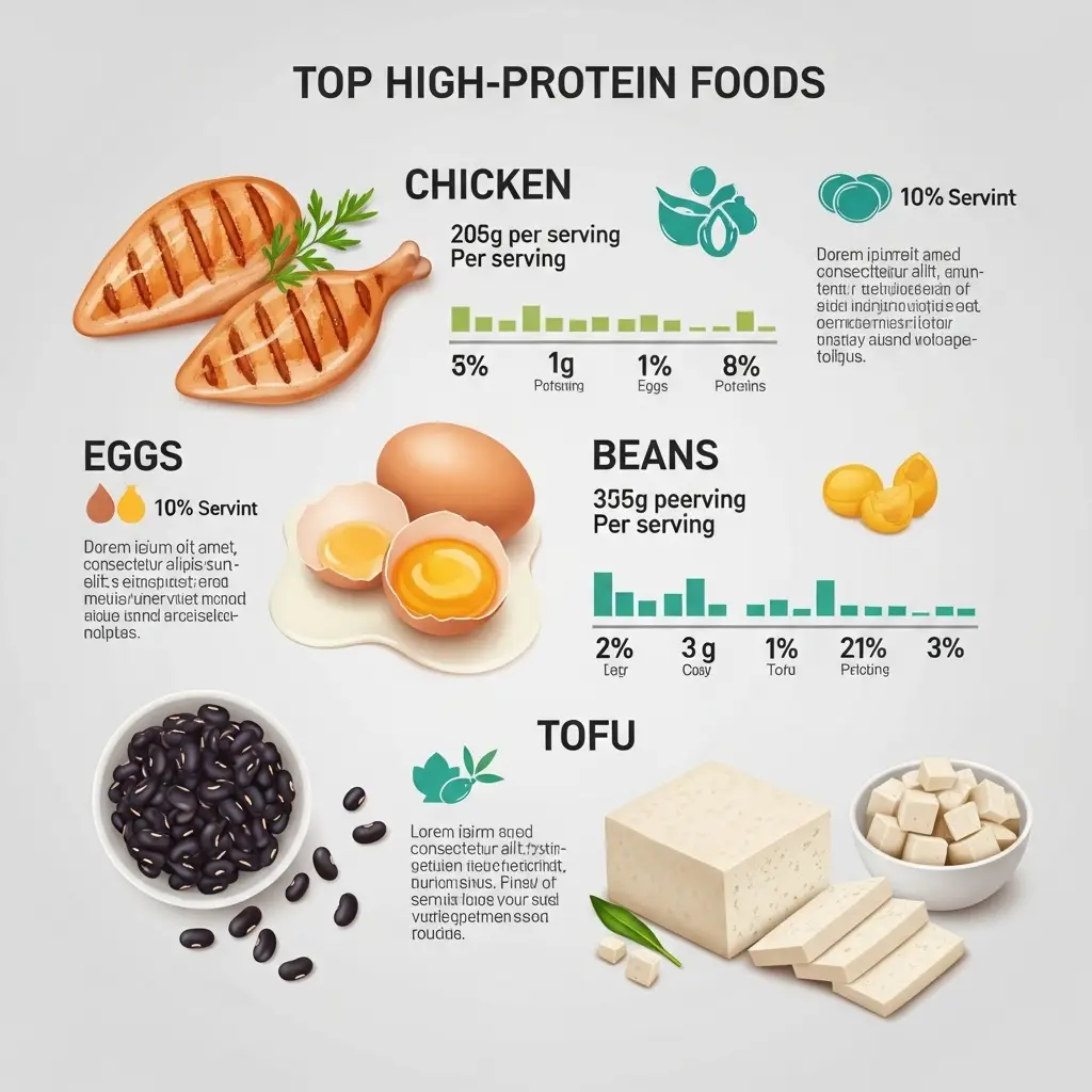 High-Protein Recipes for Muscle Gain and Energy High-Protein Recipes for Muscle Gain and Energy