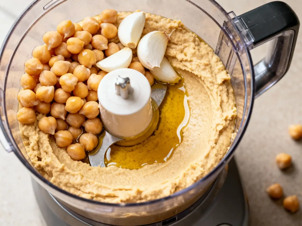 5-Minute Hummus Recipe Without Tahini – Quick, Creamy & Delicious 5-Minute Hummus Recipe Without Tahini – Quick, Creamy & Delicious