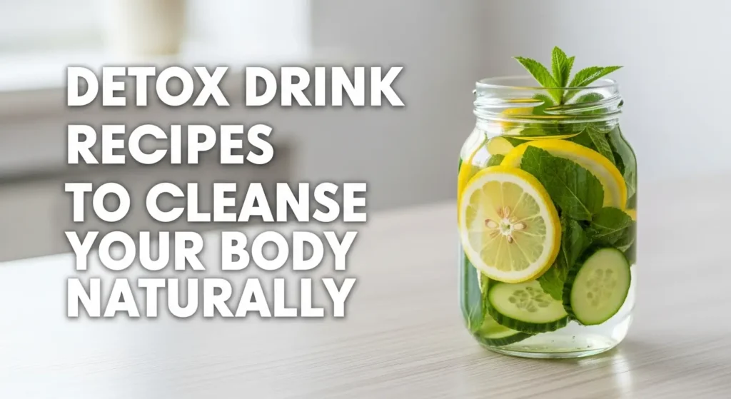 Detox Drink Recipes to Cleanse Your Body Naturally