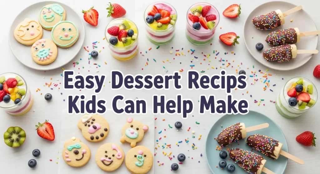 Easy Dessert Recipes Kids Can Help You Make
