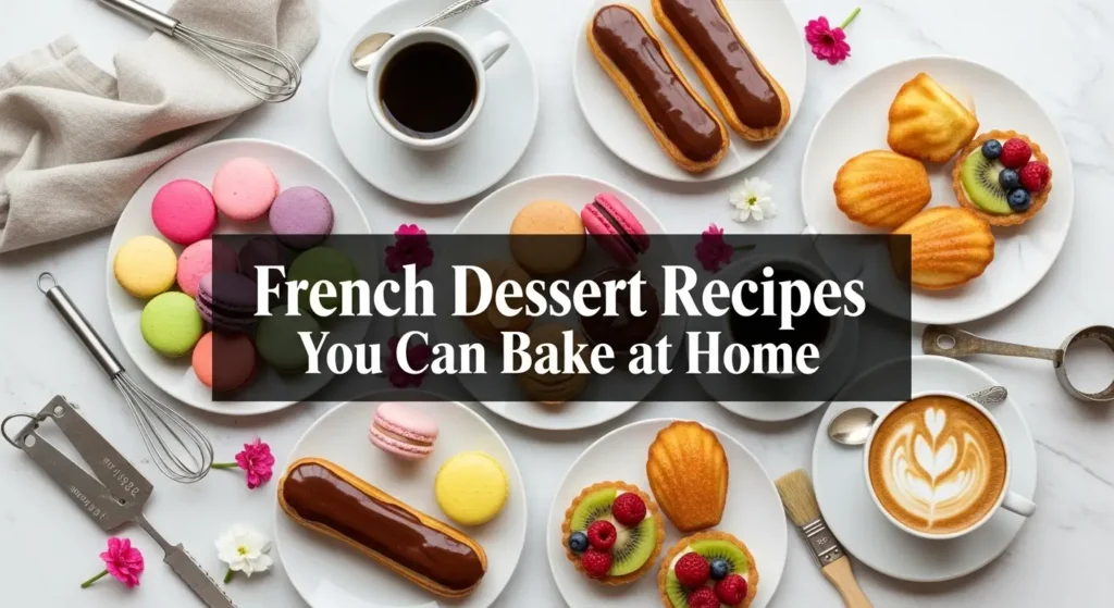 French Dessert Recipes You Can Bake at Home