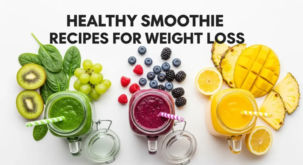 Healthy Smoothie Recipes for Weight Loss That Actually Taste Good