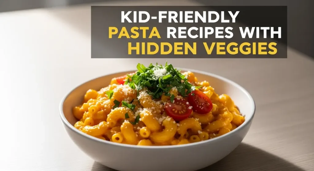 Kid-Friendly Pasta Recipes with Hidden Veggies