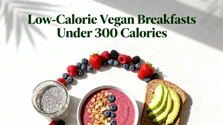 Low-Calorie Vegan Breakfast Recipes Under 300 Calories
