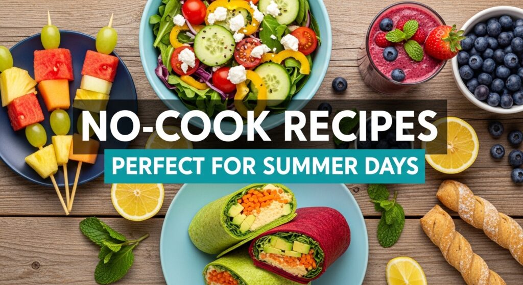 No-Cook Recipes Perfect for Summer Days