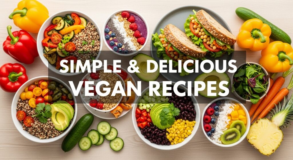 Vegan Recipes That Are Simple and Delicious