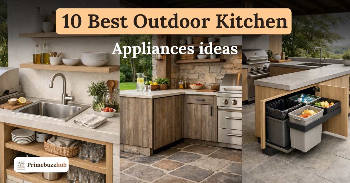 10 Best Outdoor Kitchen Appliances ideas for Small Spaces and Modern Design
