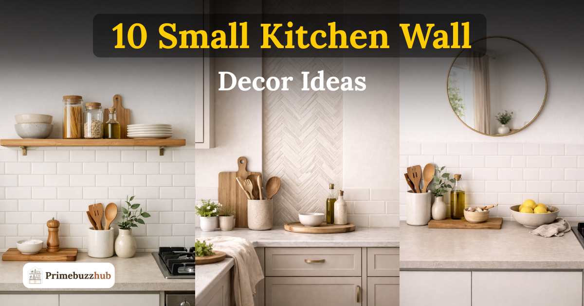 10 Small Kitchen Wall Decor Ideas for Modern Homes and Simple Styling