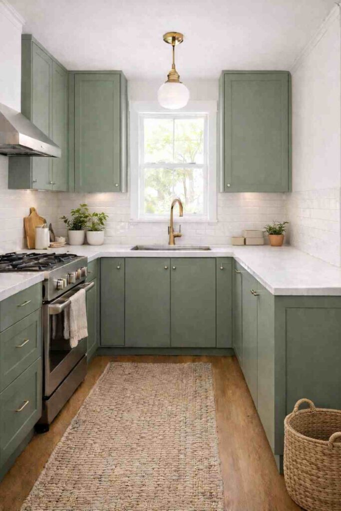 Green Kitchen Cabinet Ideas