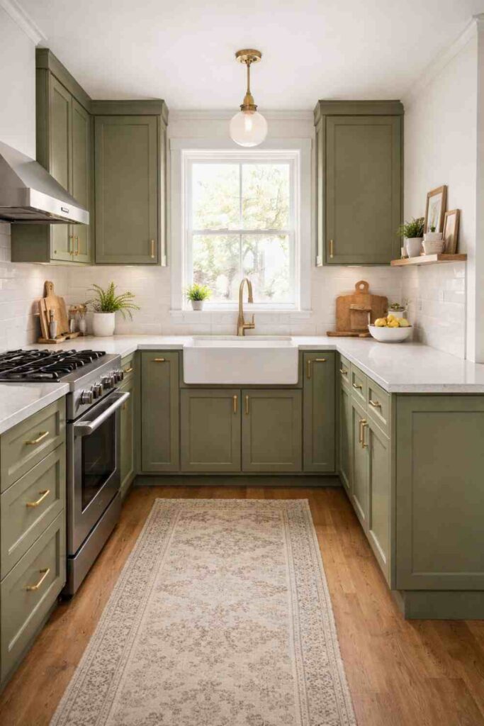 Green Kitchen Cabinet Ideas