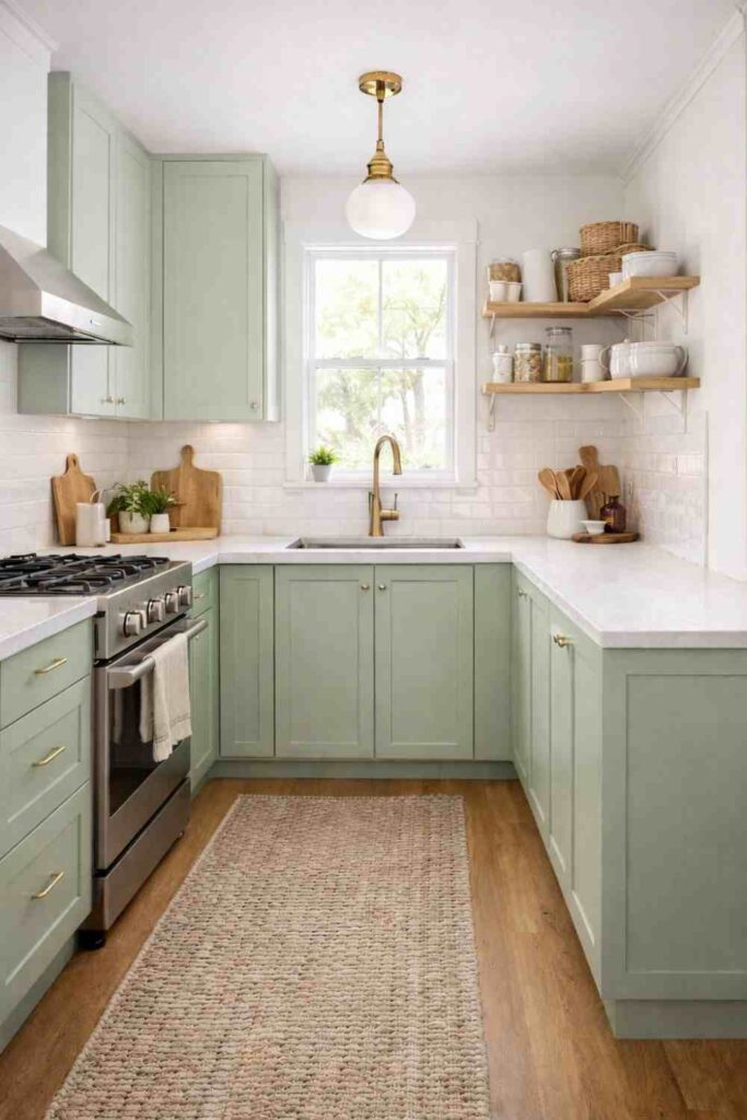 Green Kitchen Cabinet Ideas