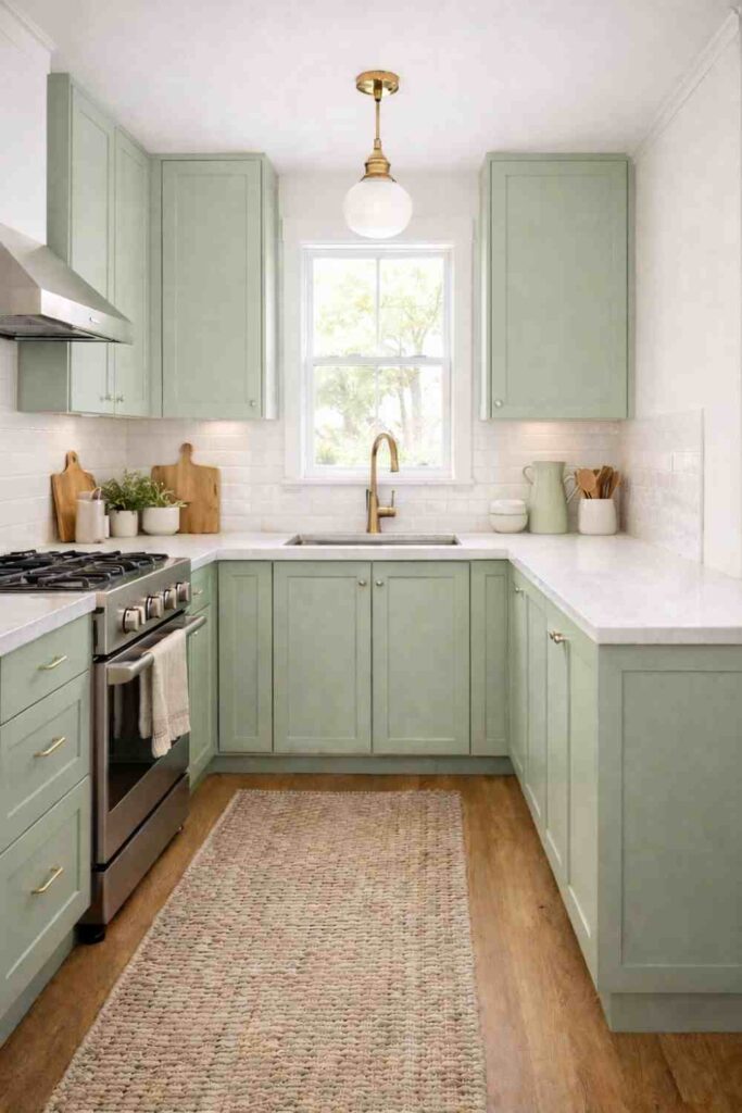 Green Kitchen Cabinet Ideas
