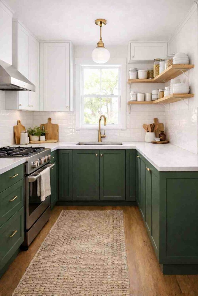 Green Kitchen Cabinet Ideas