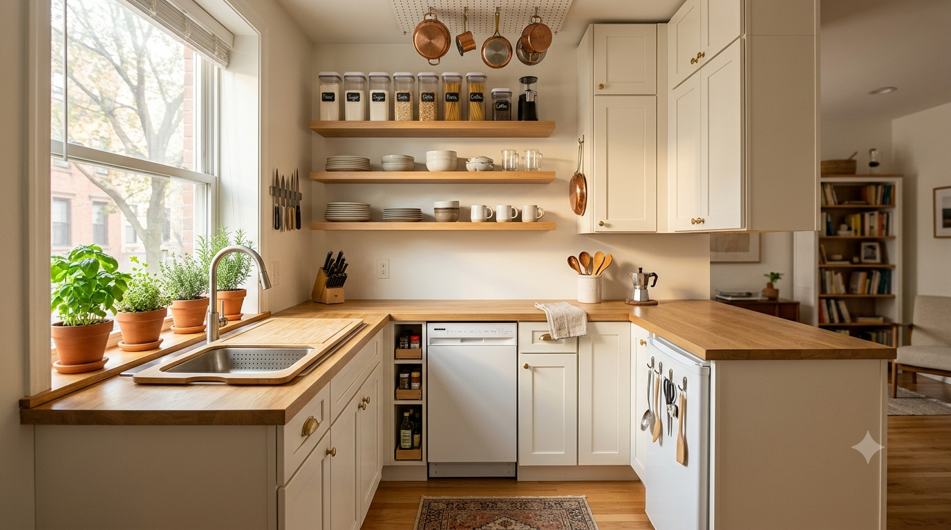 Compact Apartment Kitchen Organization Hacks