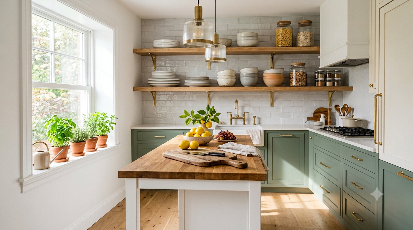 Two-Tone Kitchen Cabinet Ideas